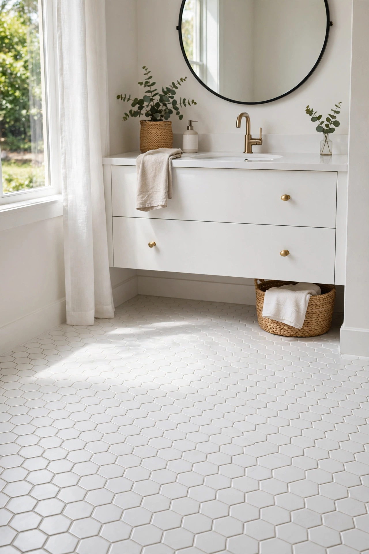 Brightened Grout Lines