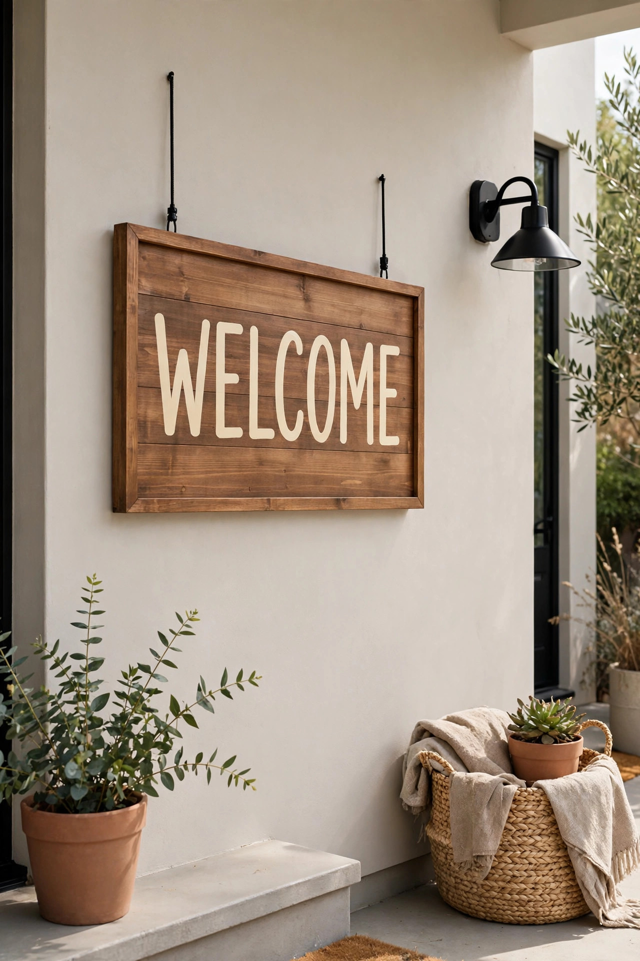 22 DIY Wall Art Ideas Anyone Can Make 9 Painted Wood Plank Sign
