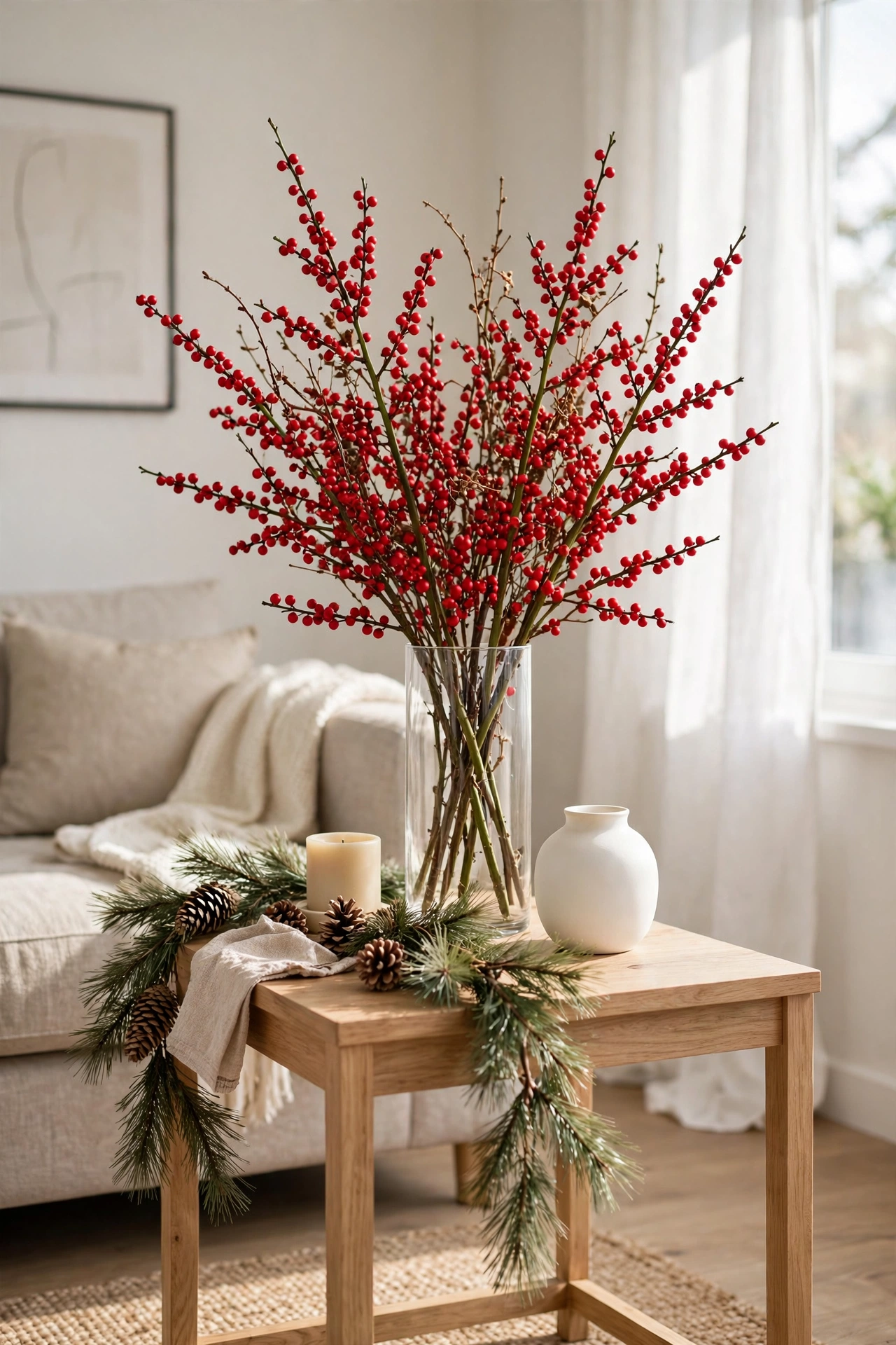 Red Berry Stems