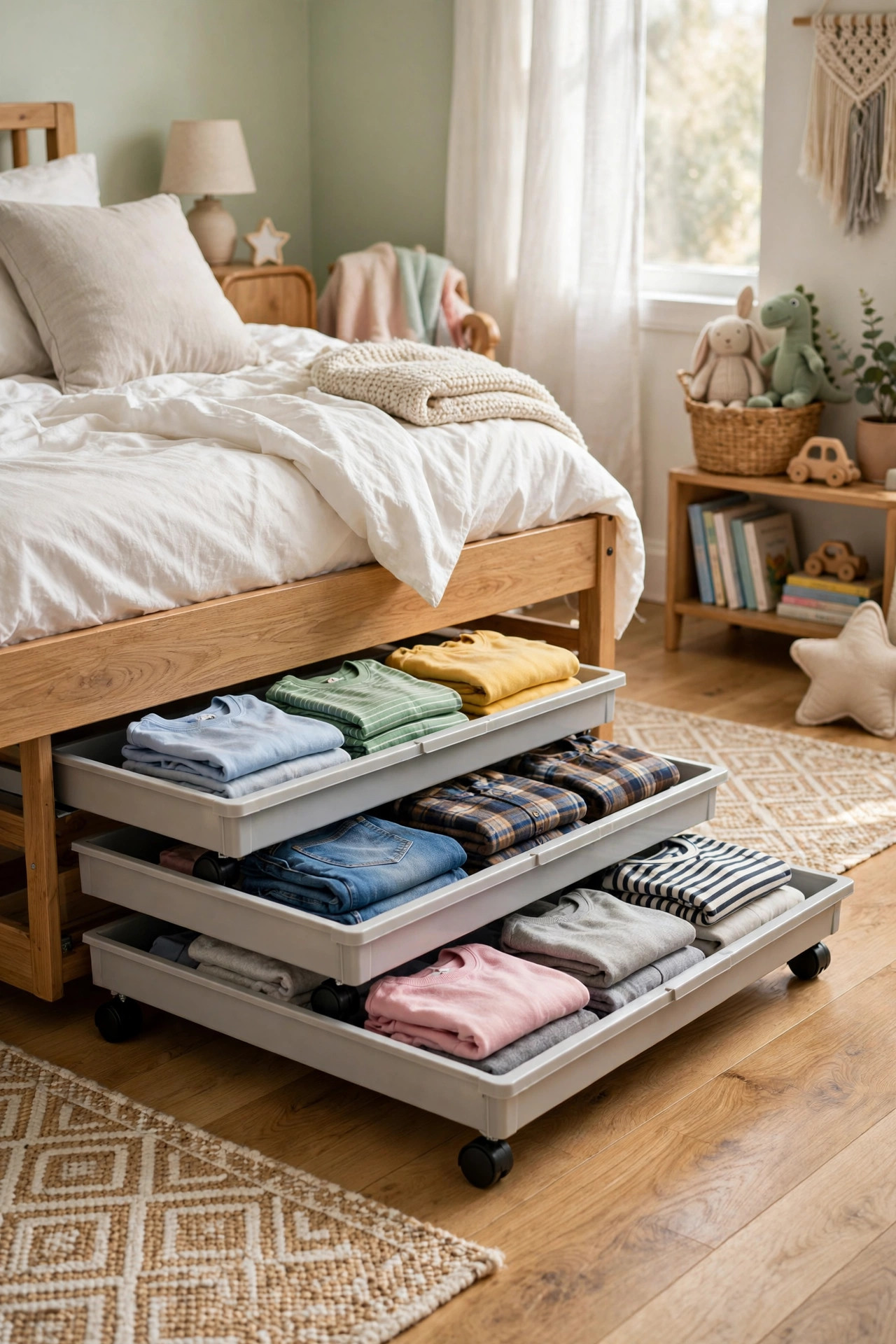 Under bed storage drawers