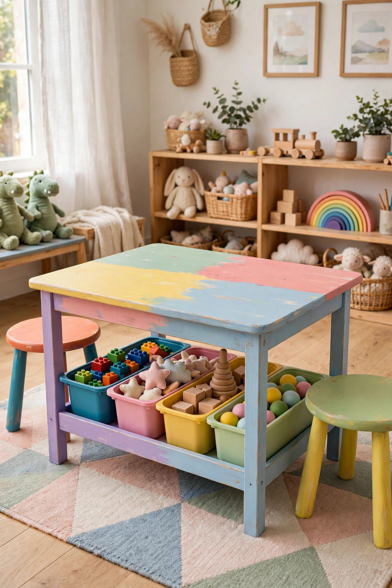Flisat kids table set
