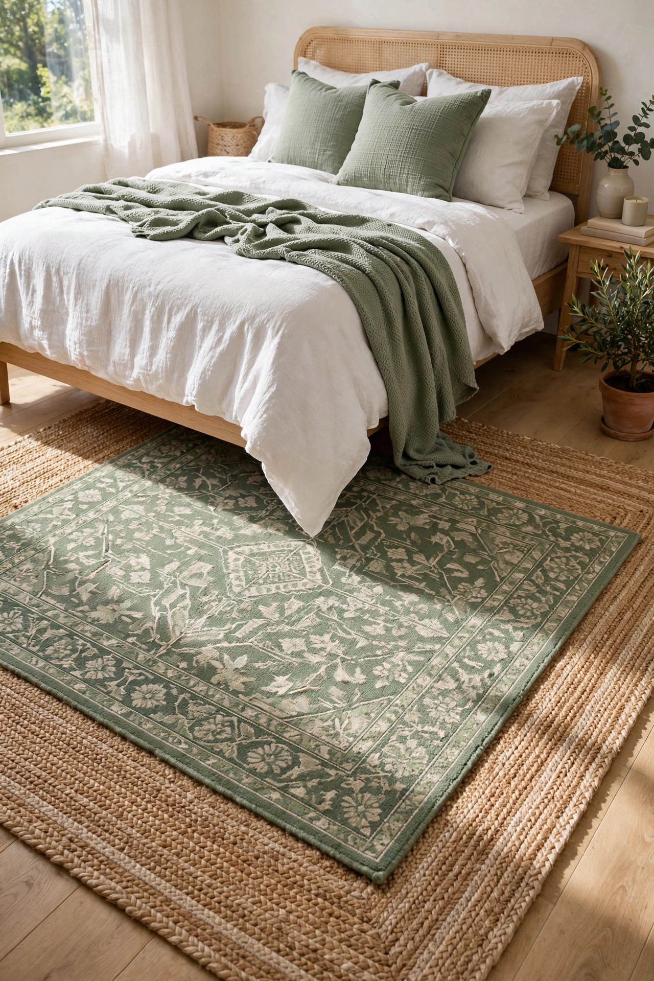 Layered Sage Rugs