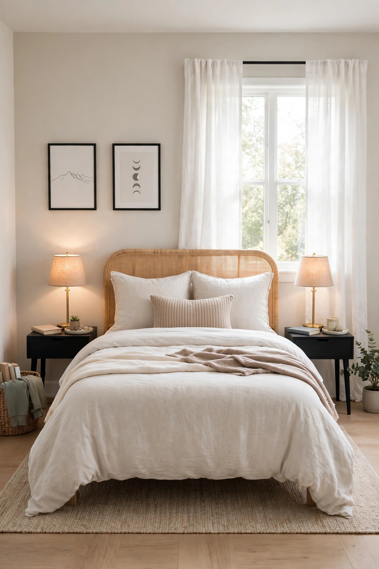 17 Teen Bedroom Ideas That Feel Grown-Up 10 Matching Nightstand Pair