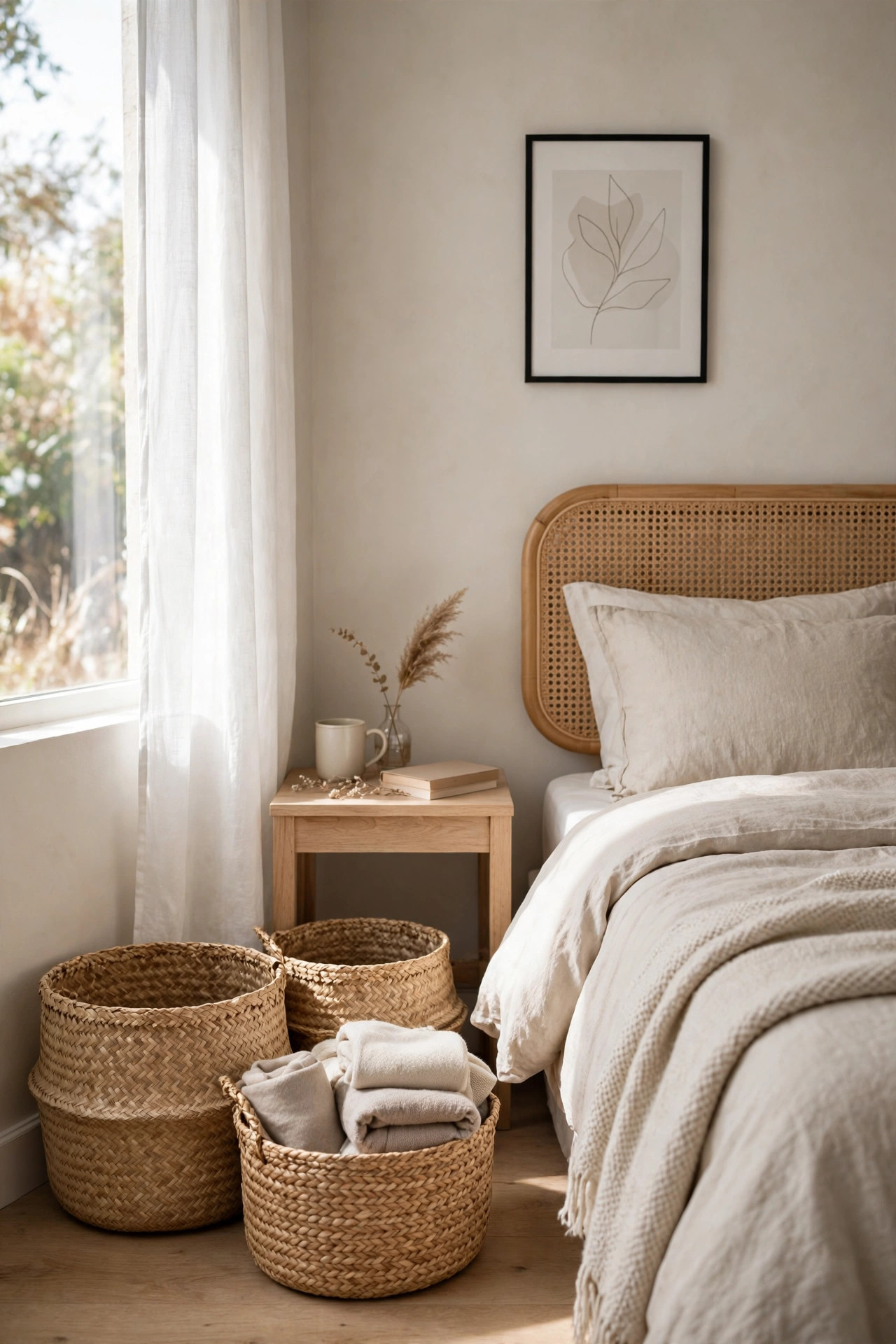 17 Teen Bedroom Ideas That Feel Grown-Up 11 Woven Storage Baskets