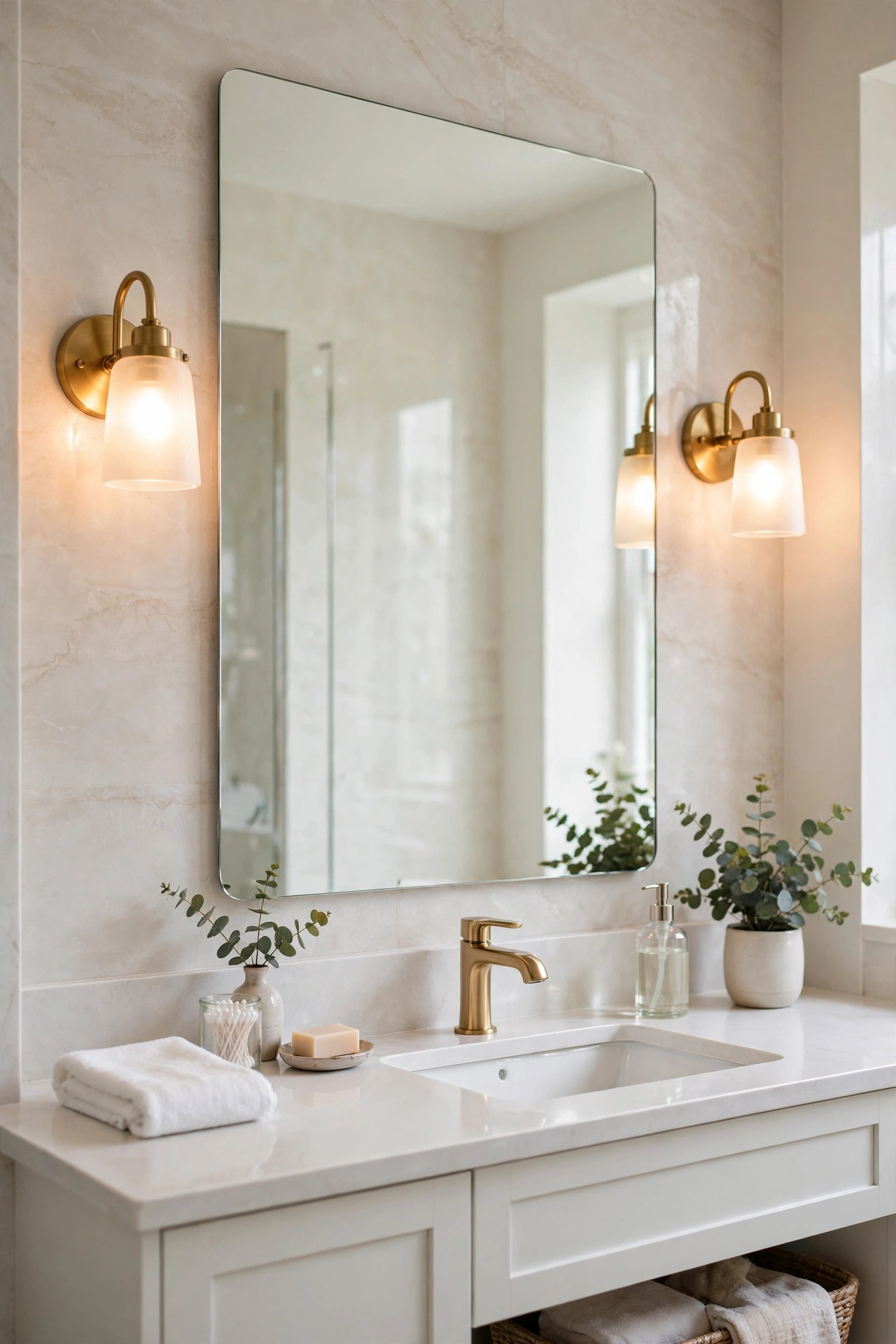 15 Layered Lighting Ideas Interior Designers Swear By 12 Bathroom Vanity Glow