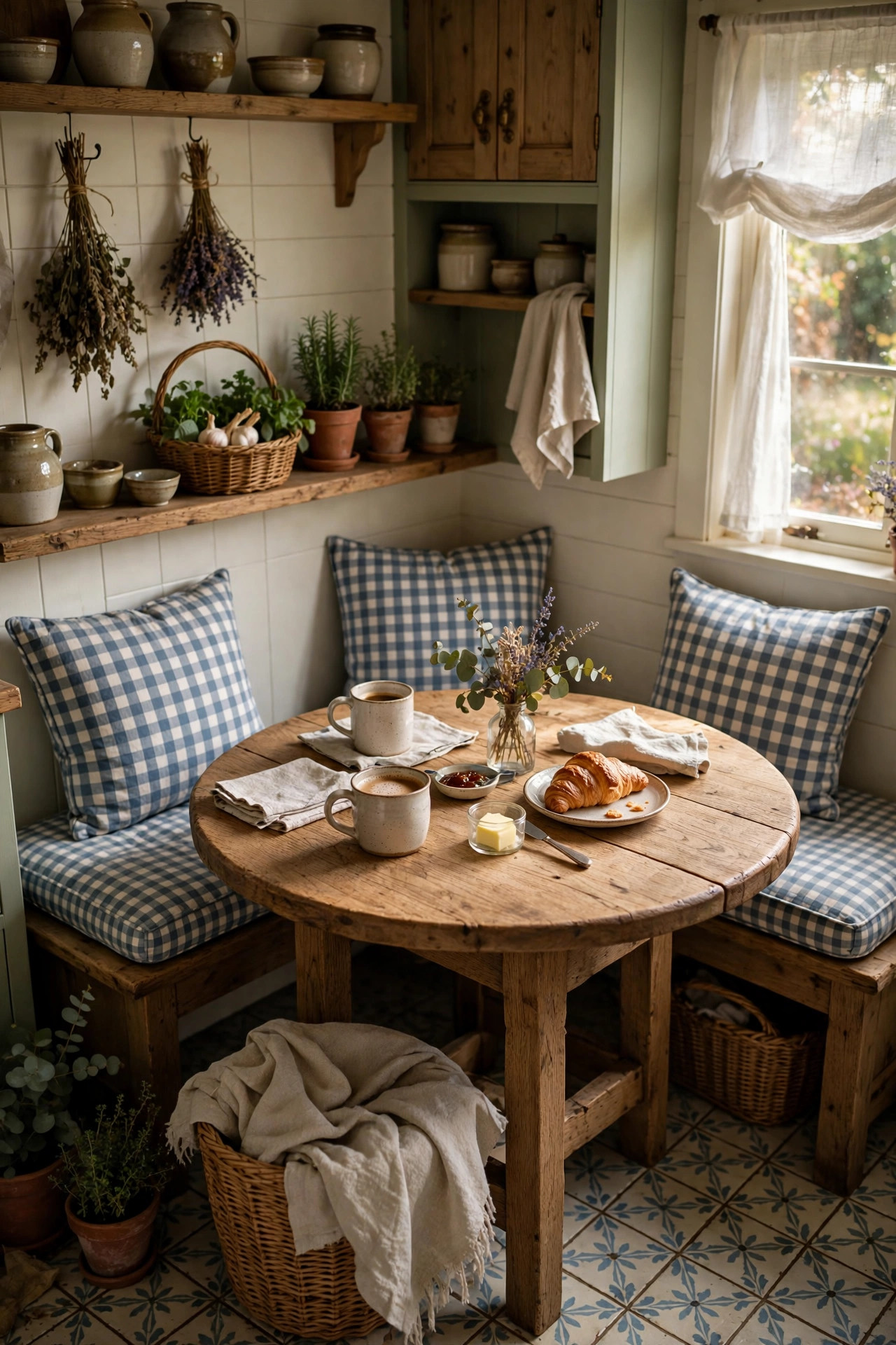 Farmhouse Table Nook