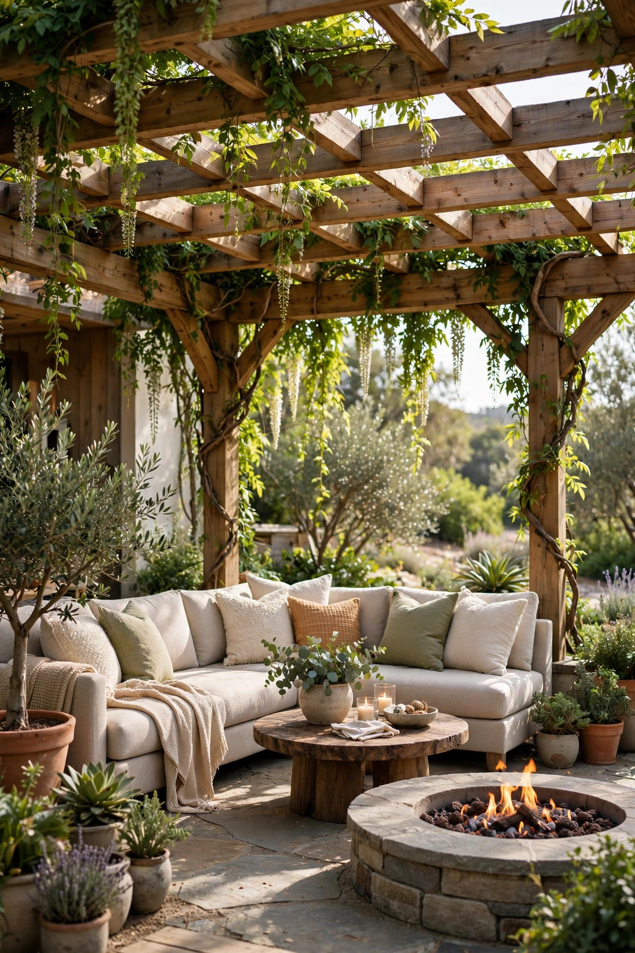 Pergola Over Seating