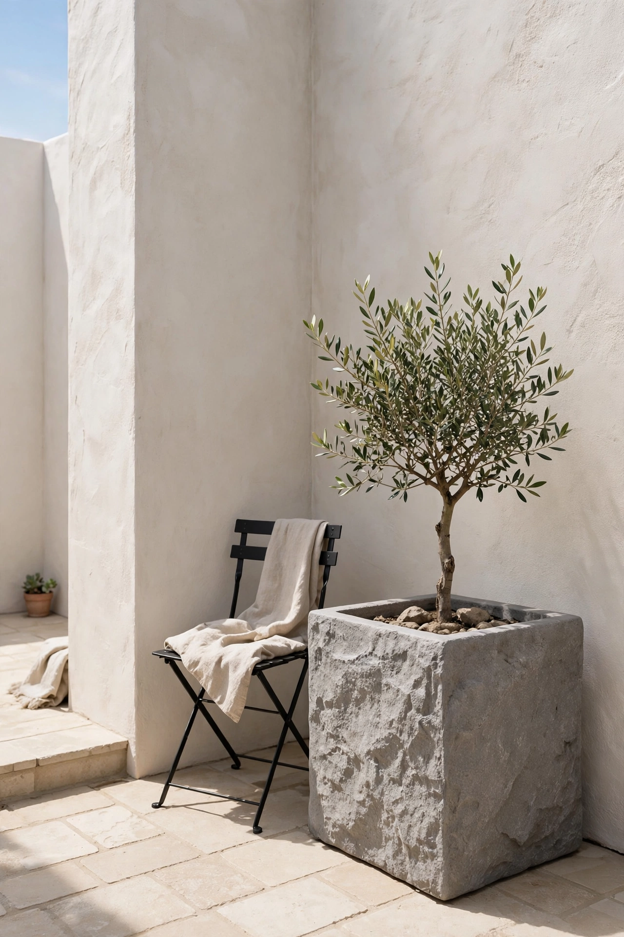 Potted Tree Corner