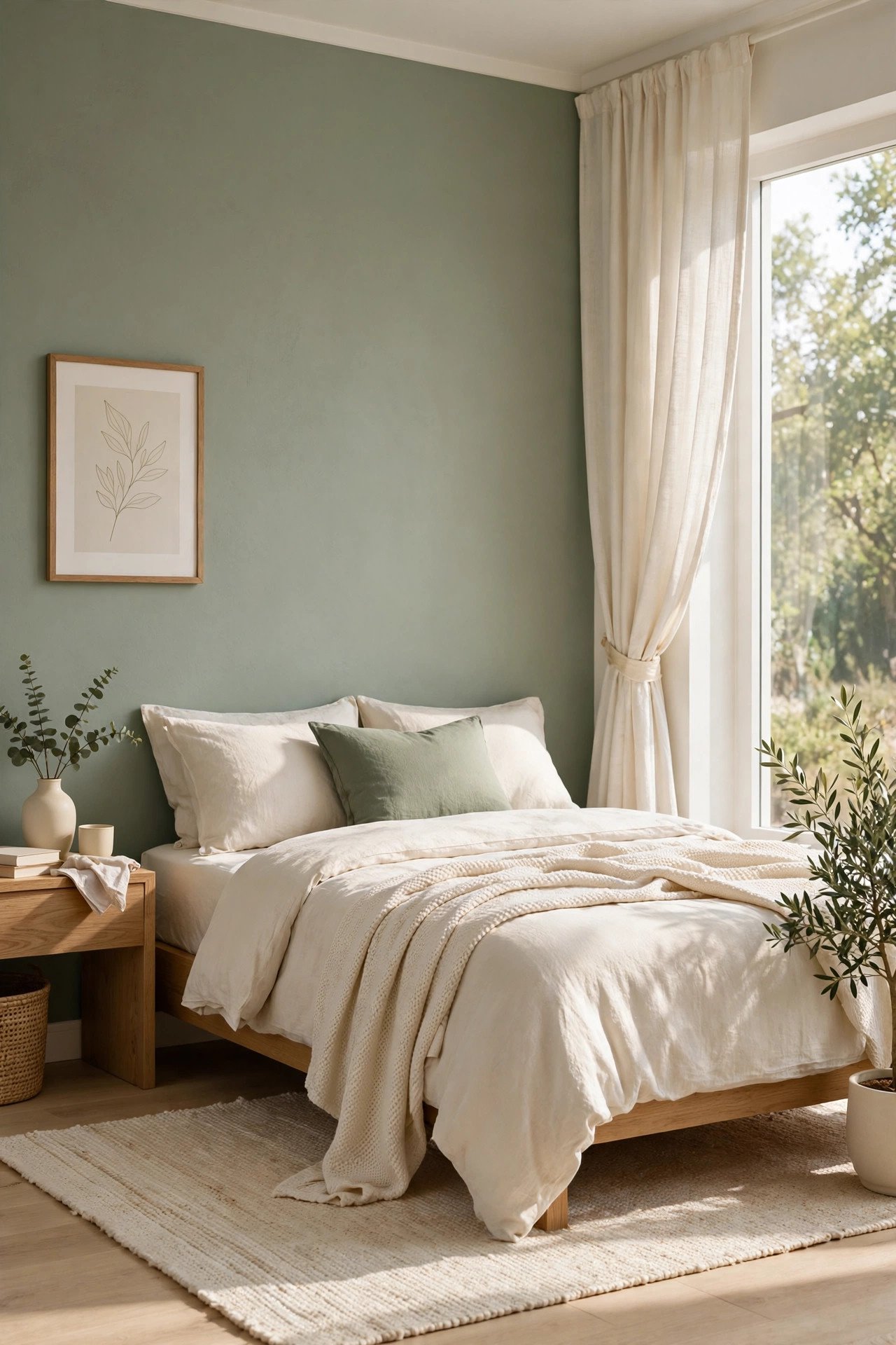 Sage and Cream Palette