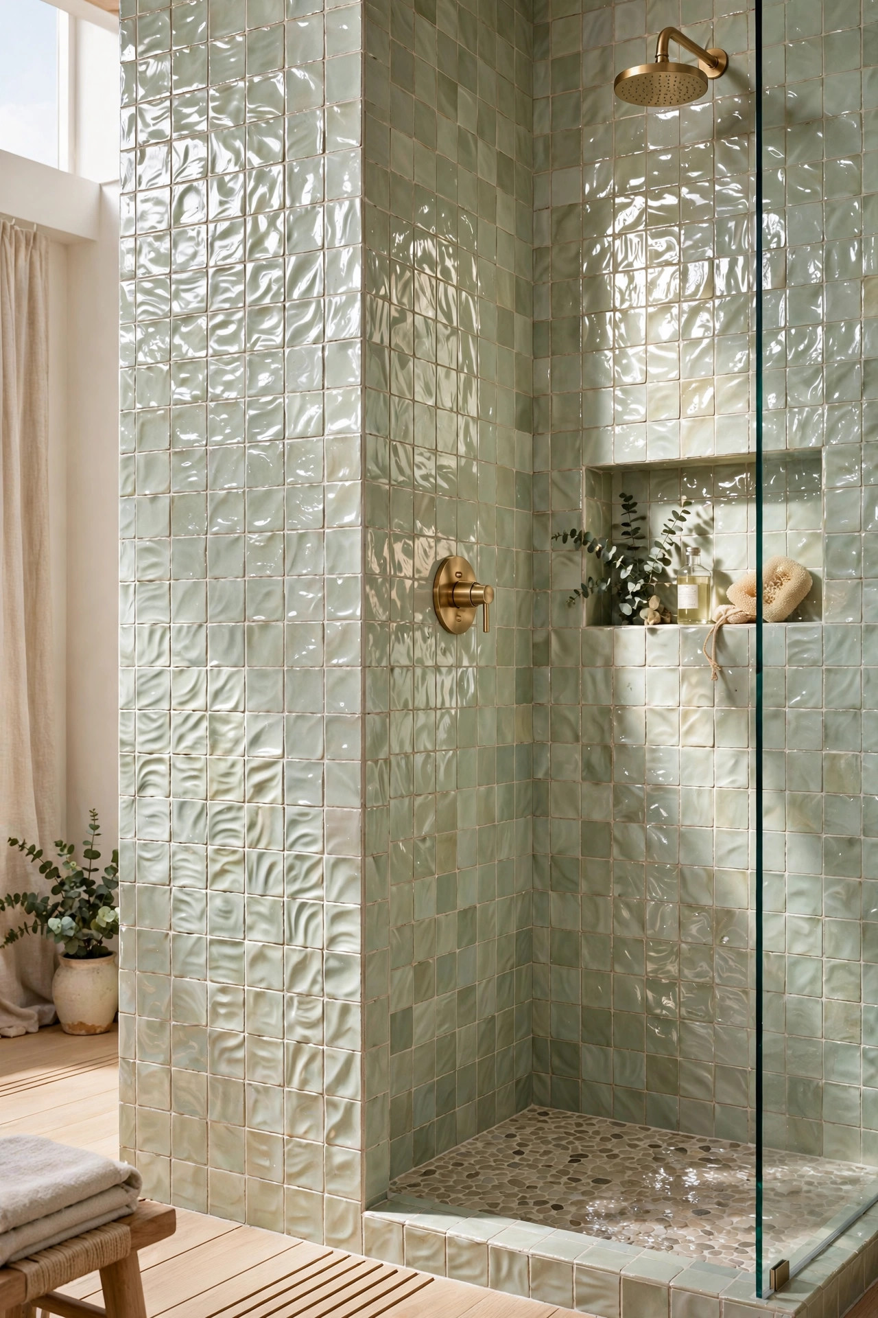 Zellige Tile Texture