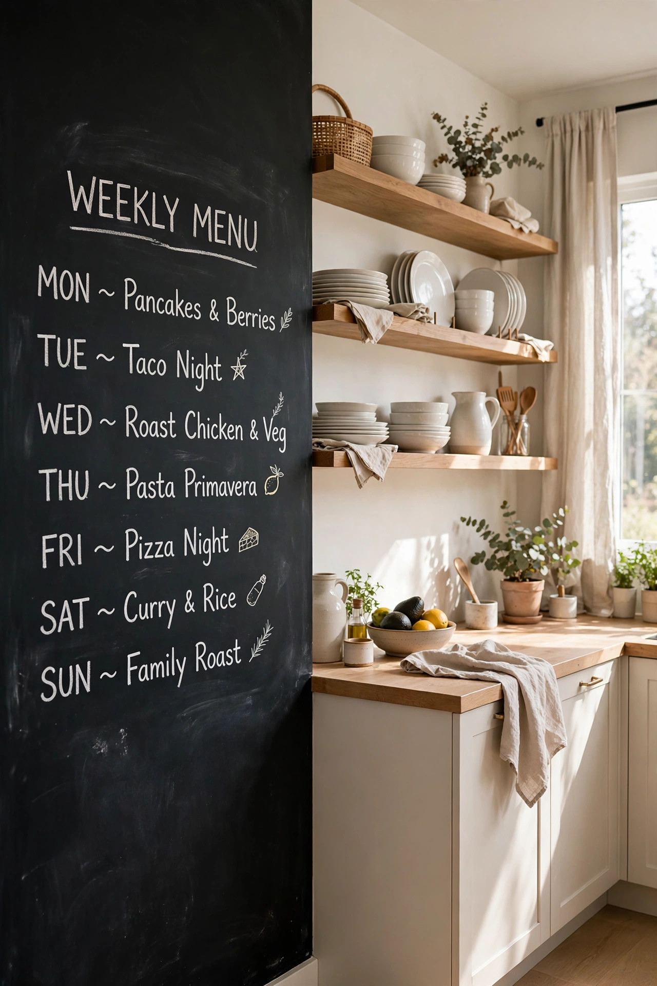 18 Accent Wall Ideas That Aren't Just Paint 14 Chalkboard Wall