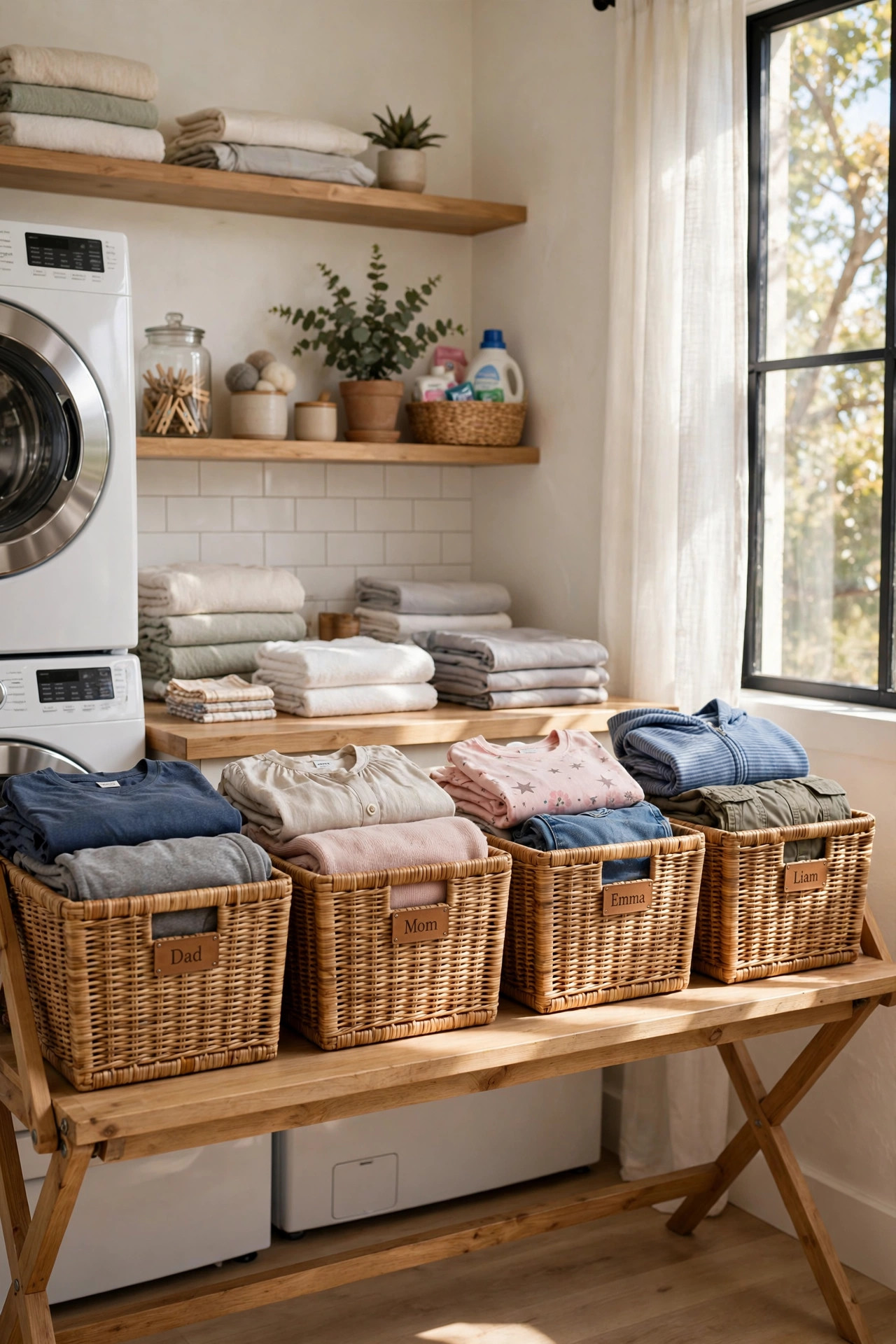 Folding Station Baskets