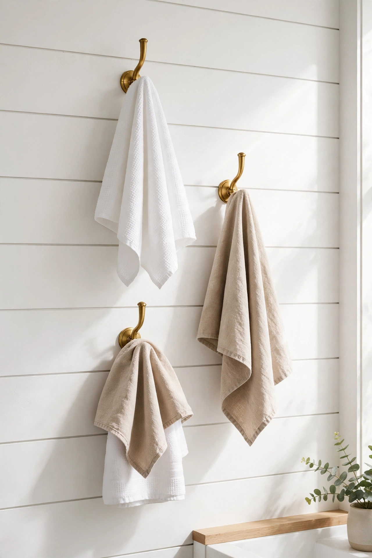 Brass Towel Hooks