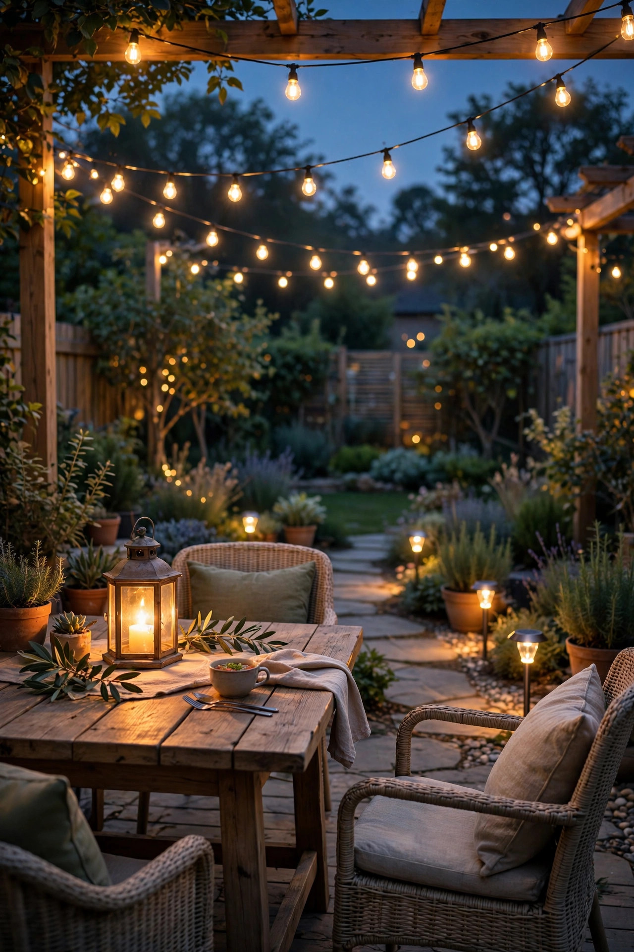 15 Layered Lighting Ideas Interior Designers Swear By 15 Outdoor String Light Layers