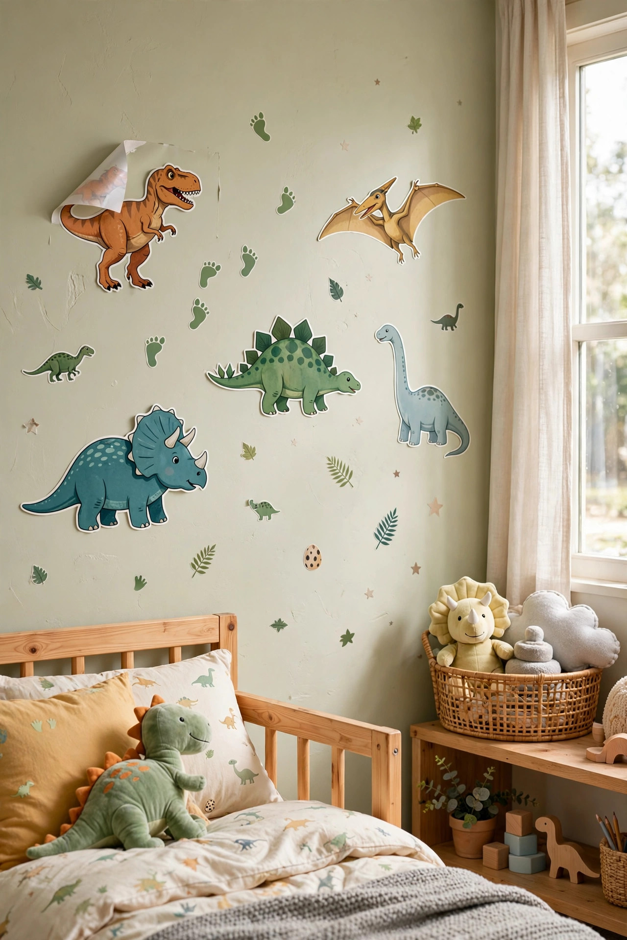 Dinosaur wall decals