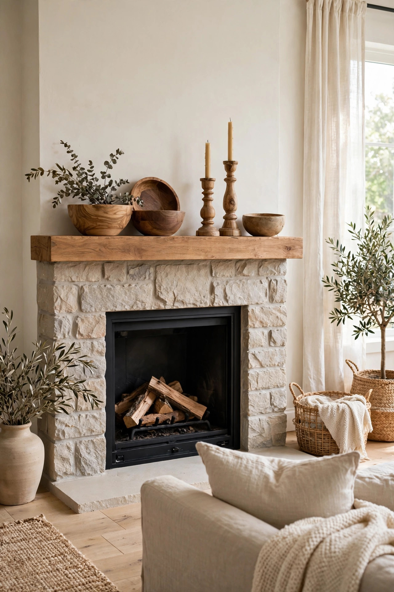 Natural Wood Accents