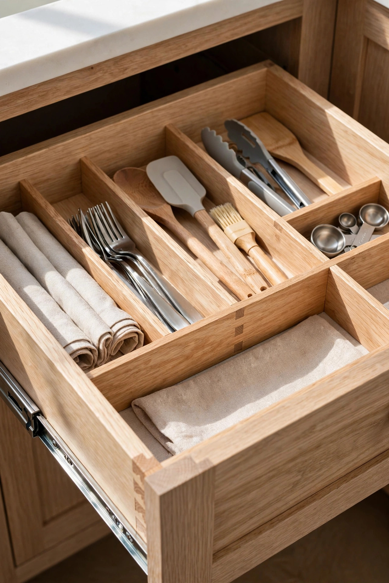 Oak Drawer Interiors