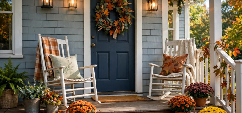 16 Front Porch Decorating Ideas for Every Season