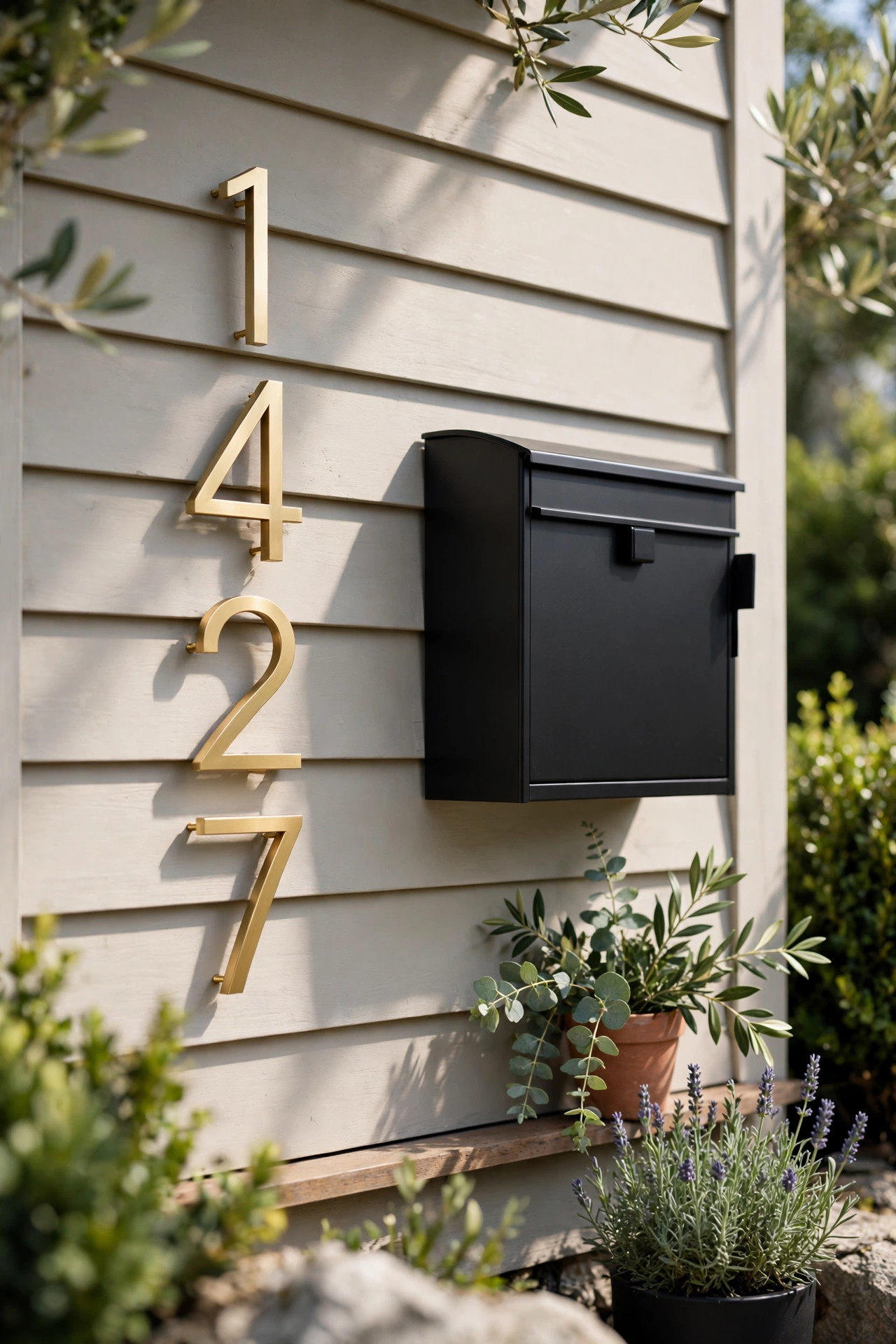 House Numbers and Mailbox Refresh
