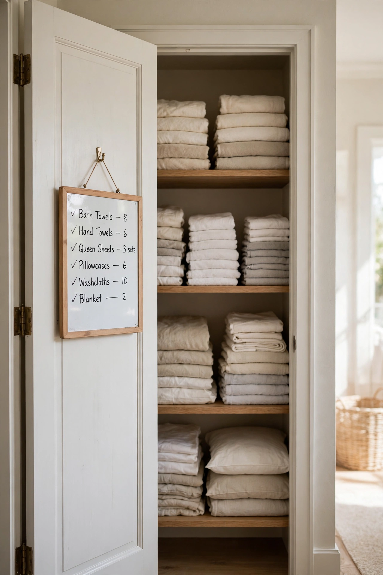 Linen Closet Inventory
