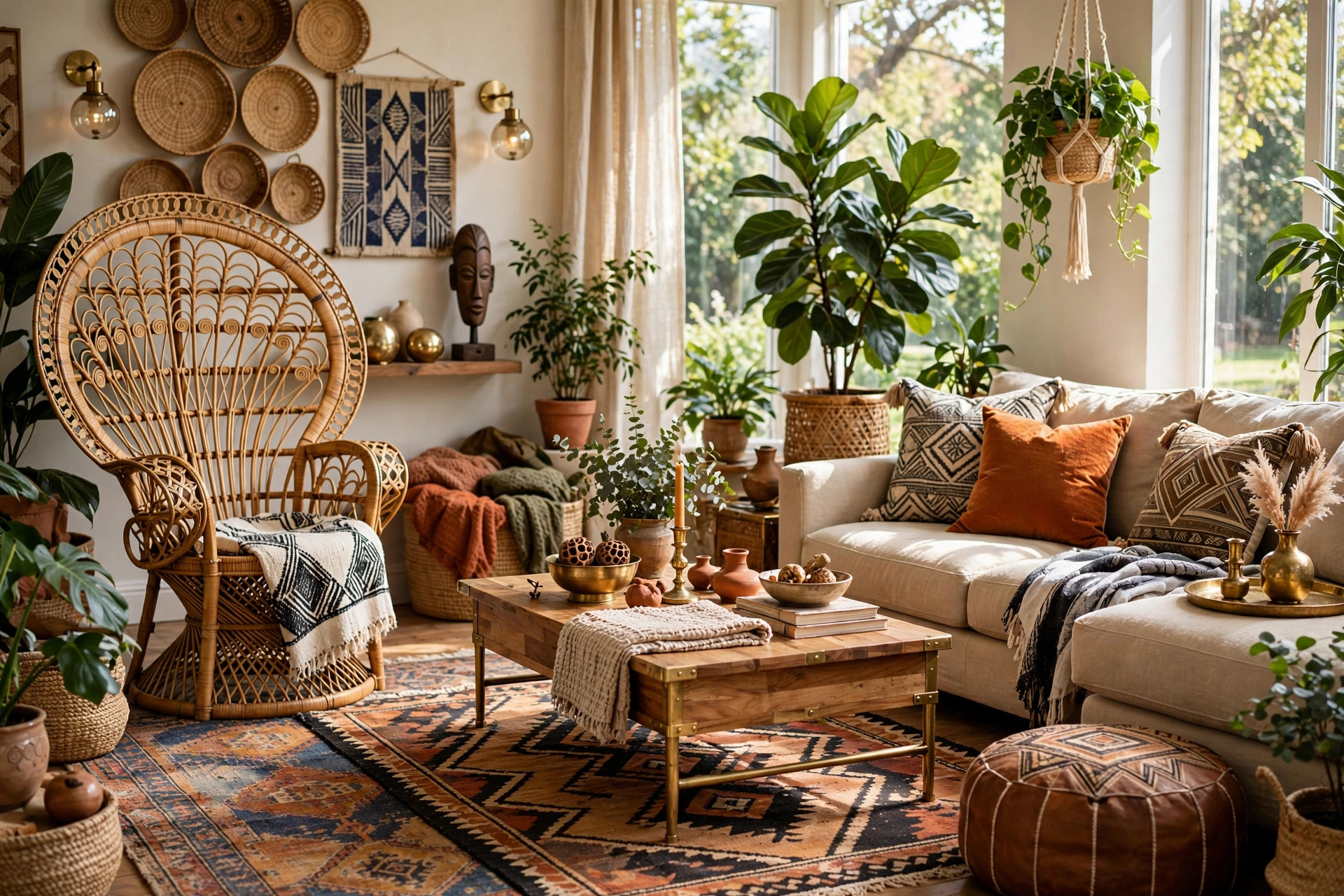 17 Afrohemian Decor Ideas Bursting With Color and Soul