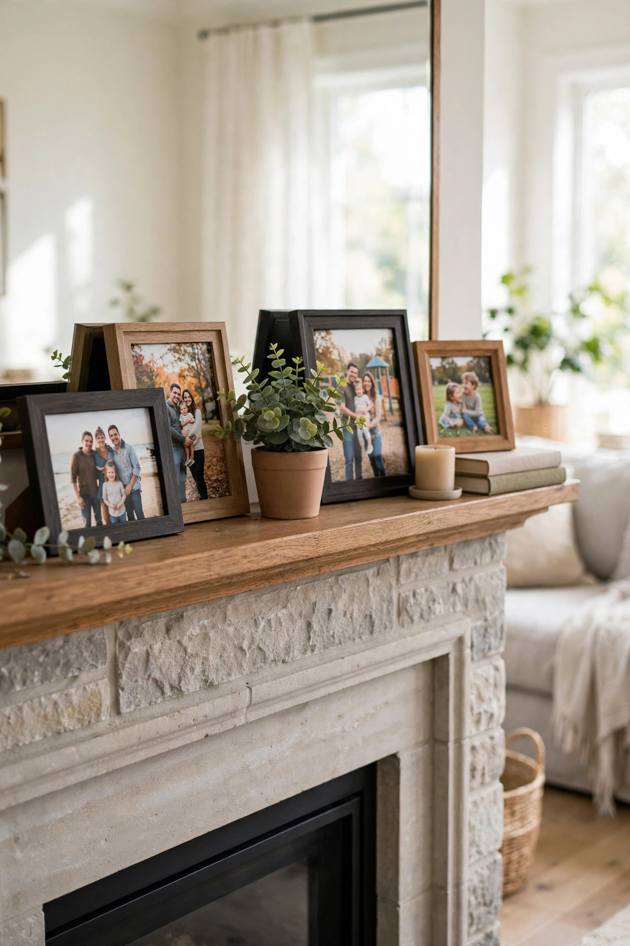 Family Photo Display