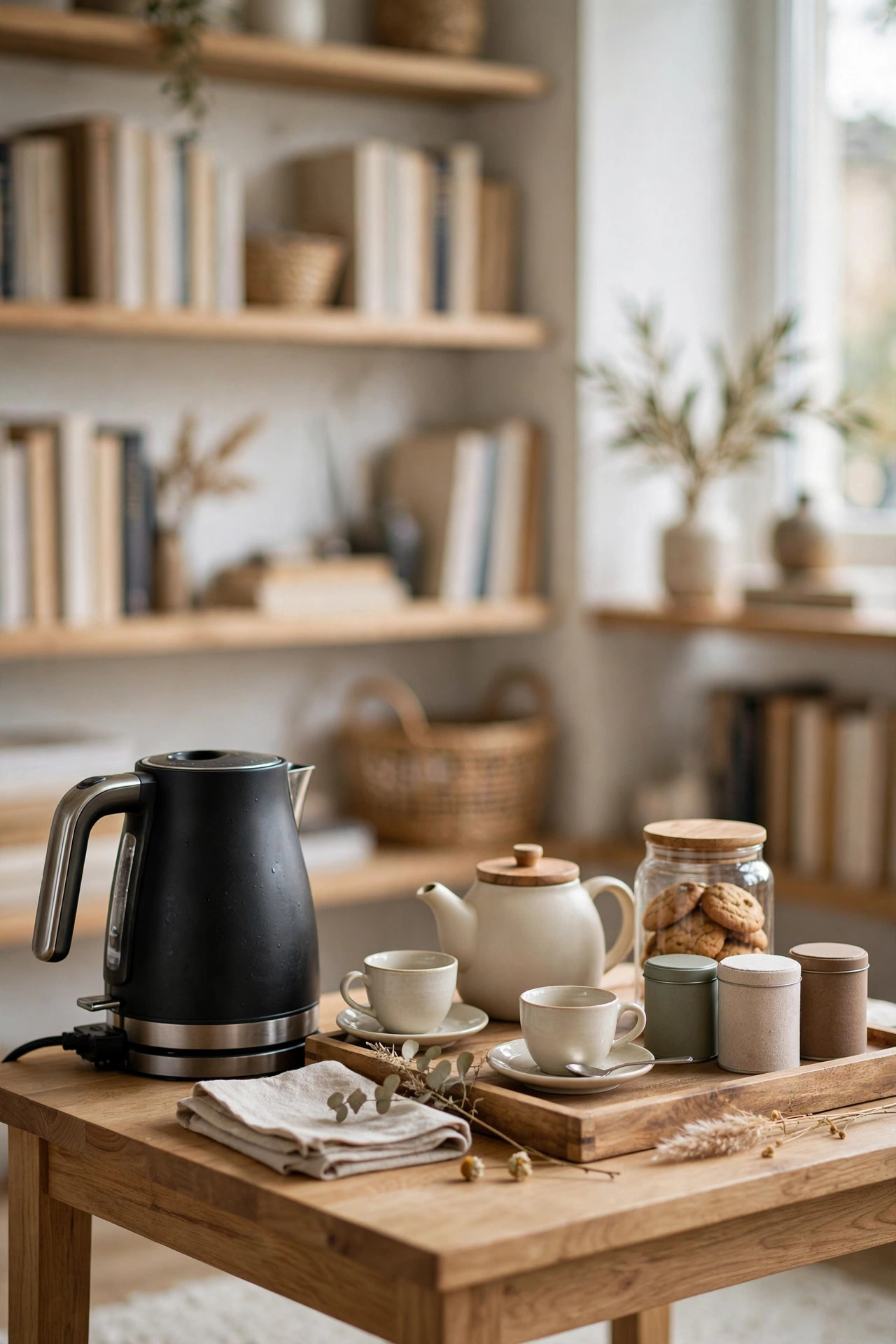 Tea Station for Reading Breaks