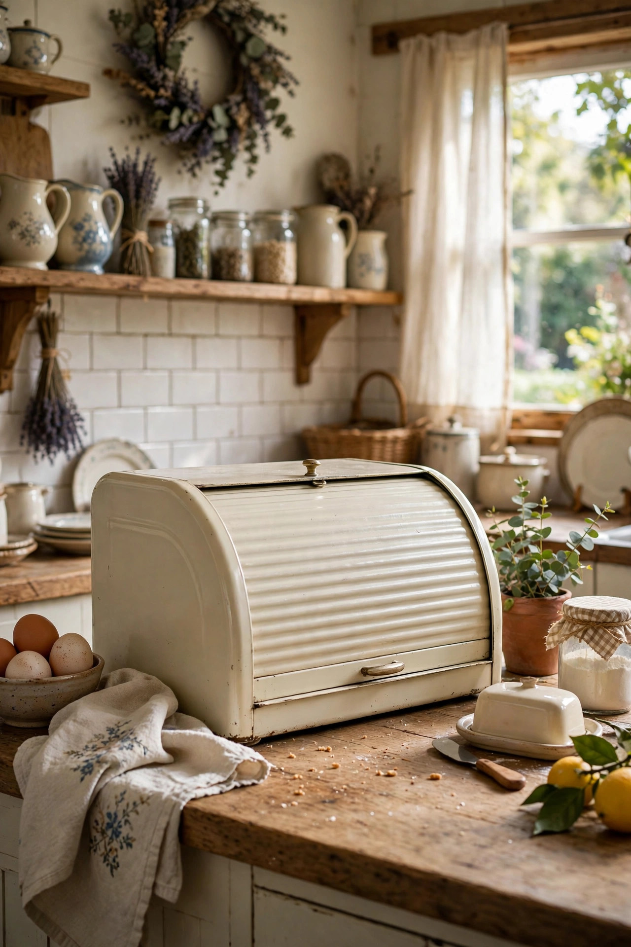 Vintage Bread Box