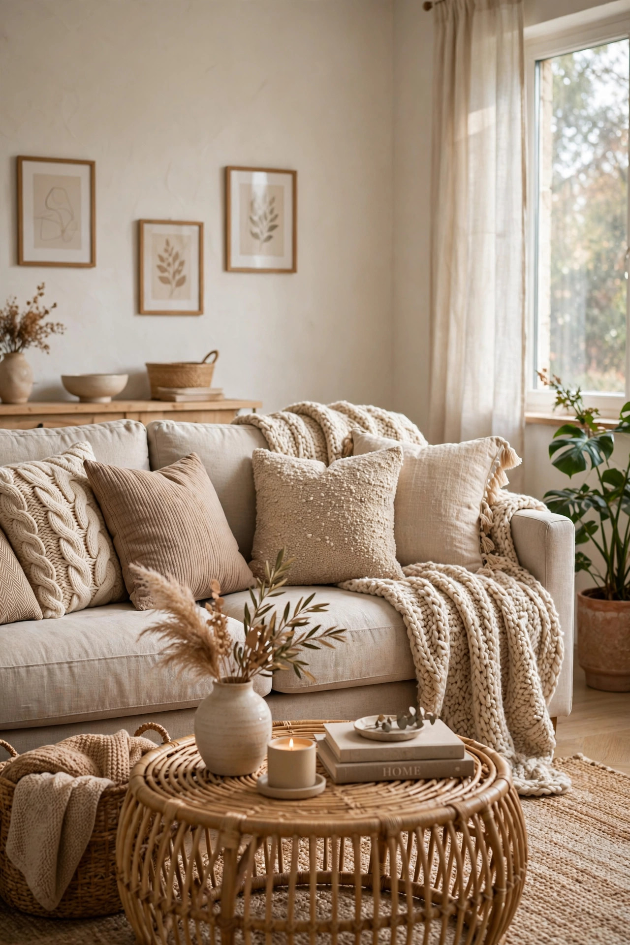 Cozy Textiles: Throws and Pillows