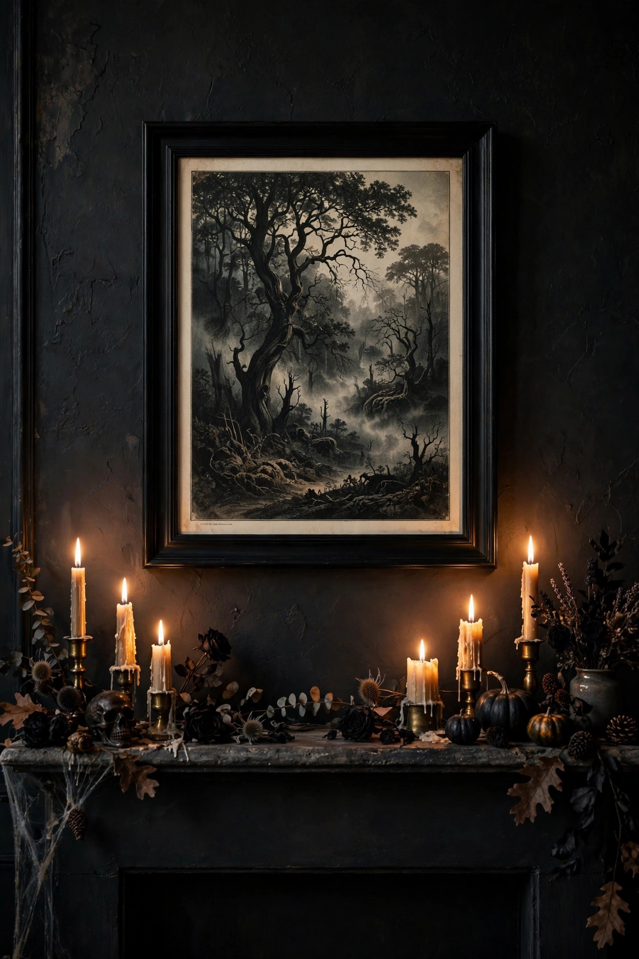 Moody Framed Art