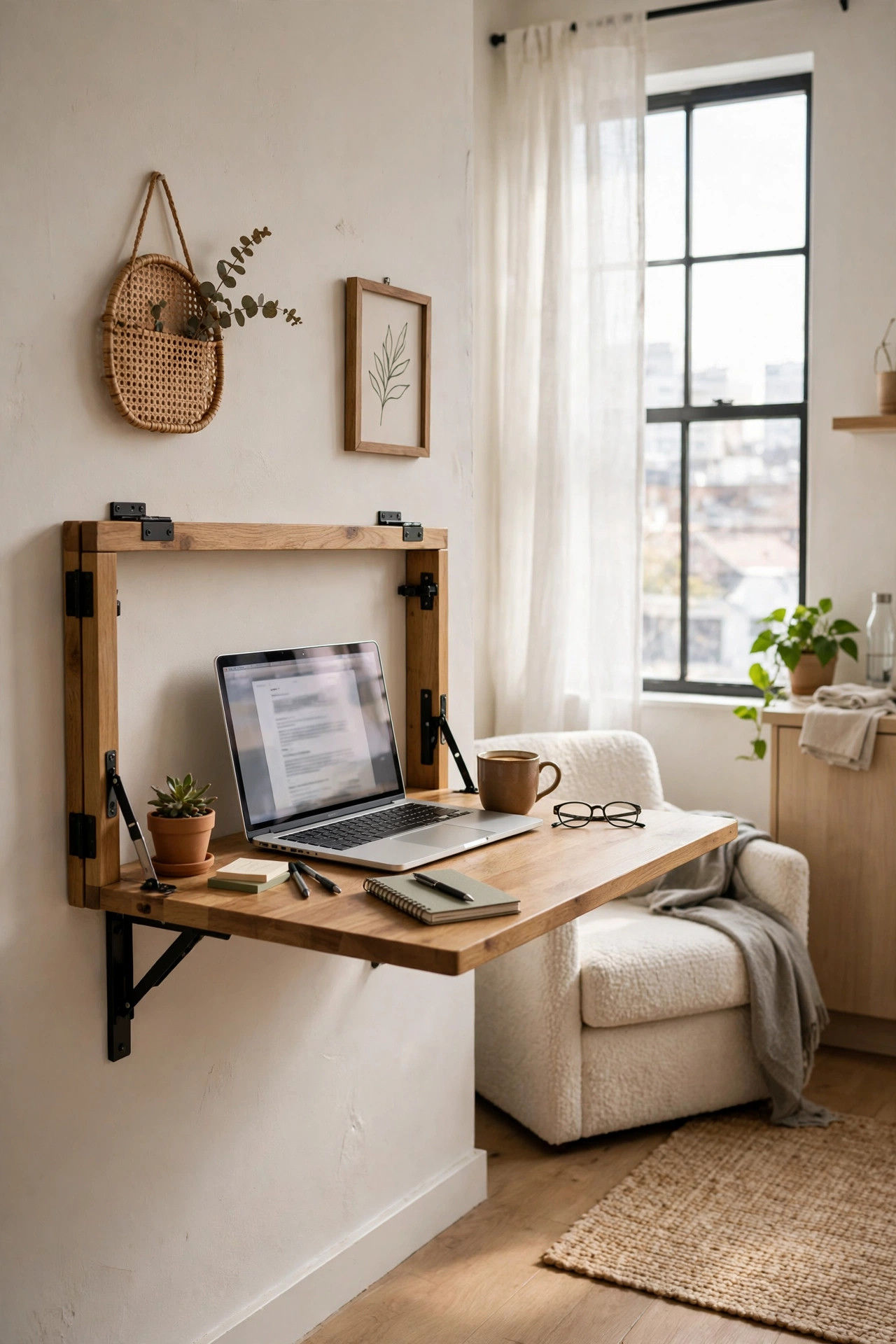 Fold Down Wall Desk