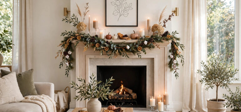 Fireplace Mantel Decor Ideas for Every Season