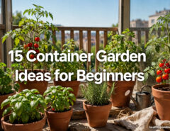 MAIN 15 Container Garden Ideas for Beginners