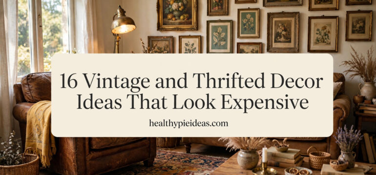MAIN 16 Vintage and Thrifted Decor Ideas That Look Expensive
