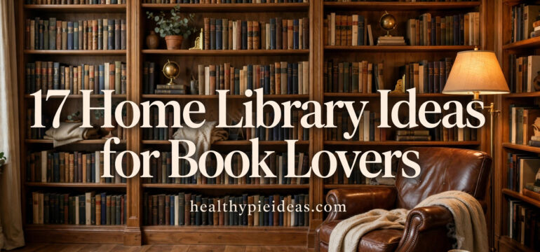 MAIN 17 Home Library Ideas for Book Lovers