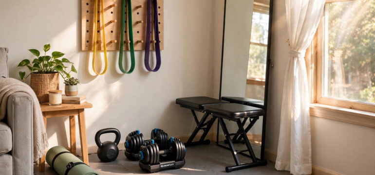 MAIN 17 Small Home Gym Ideas That Fit in Any Corner