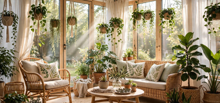 MAIN 18 Sunroom Decor Ideas That Bring the Garden Indoors