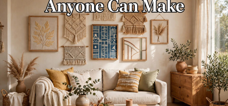 MAIN 22 DIY Wall Art Ideas Anyone Can Make