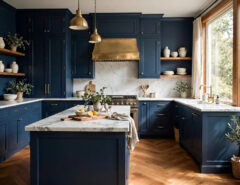 Moody blue kitchen ideas for a bold refresh