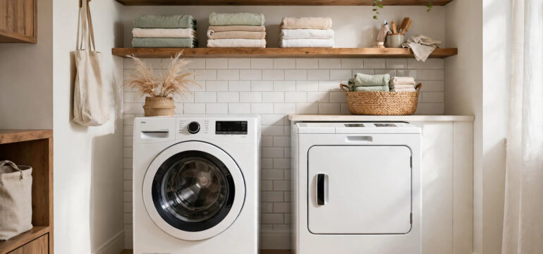 Small laundry room organization ideas that save space