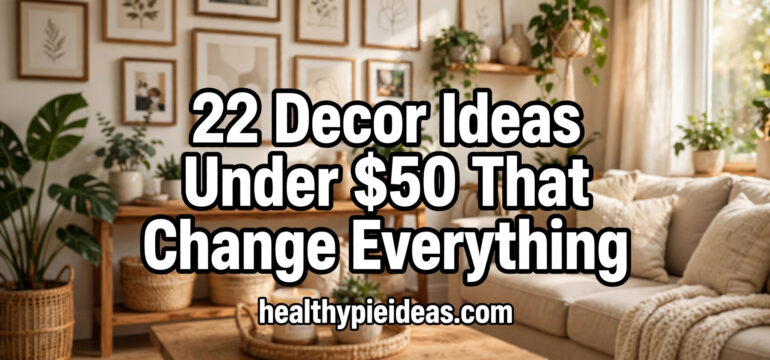 22 Decor Ideas Under $50 That Change Everything 1 featured decor under 50